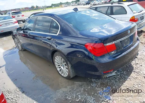 2012 BMW 750Li from USA, damaged, VIN WBAKB8C50CC963425